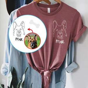 Custom Dog Face Etsy