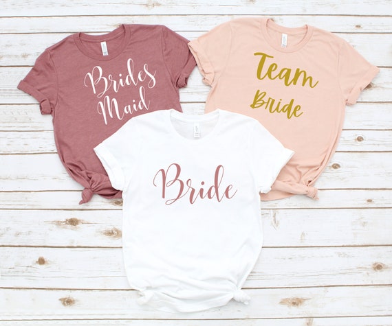 Bridesmaid Shirts Bridesmaid Proposal Bachelorette Party | Etsy