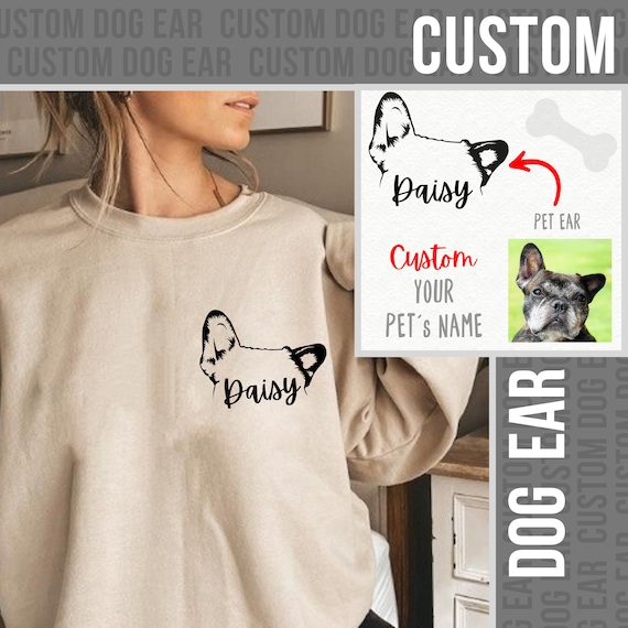 Dog ear hoodie hot sale
