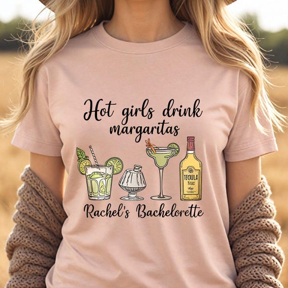 Maglietta Divertente Margarita Girl - Design Spiritoso Per Serate Tra Amiche, Cotone E Poliestere - Foto 3