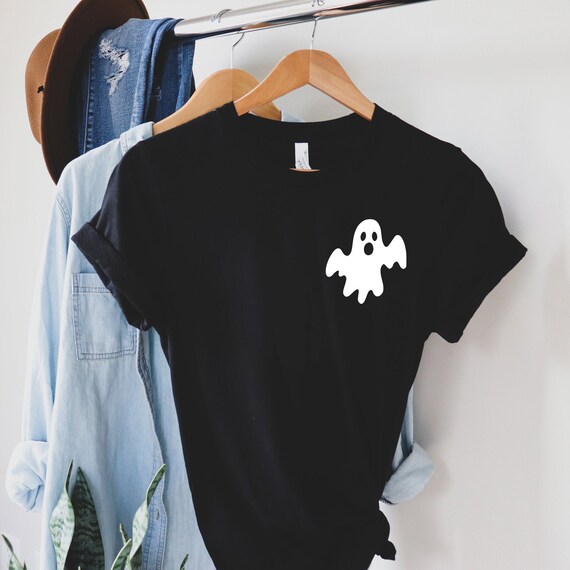 Halloween Ghost Shirt, Funny Halloween Shirt, Halloween Spooky Shirt, Halloween Party Shirt, Halloween Costume Shirt, Women Halloween Shirt