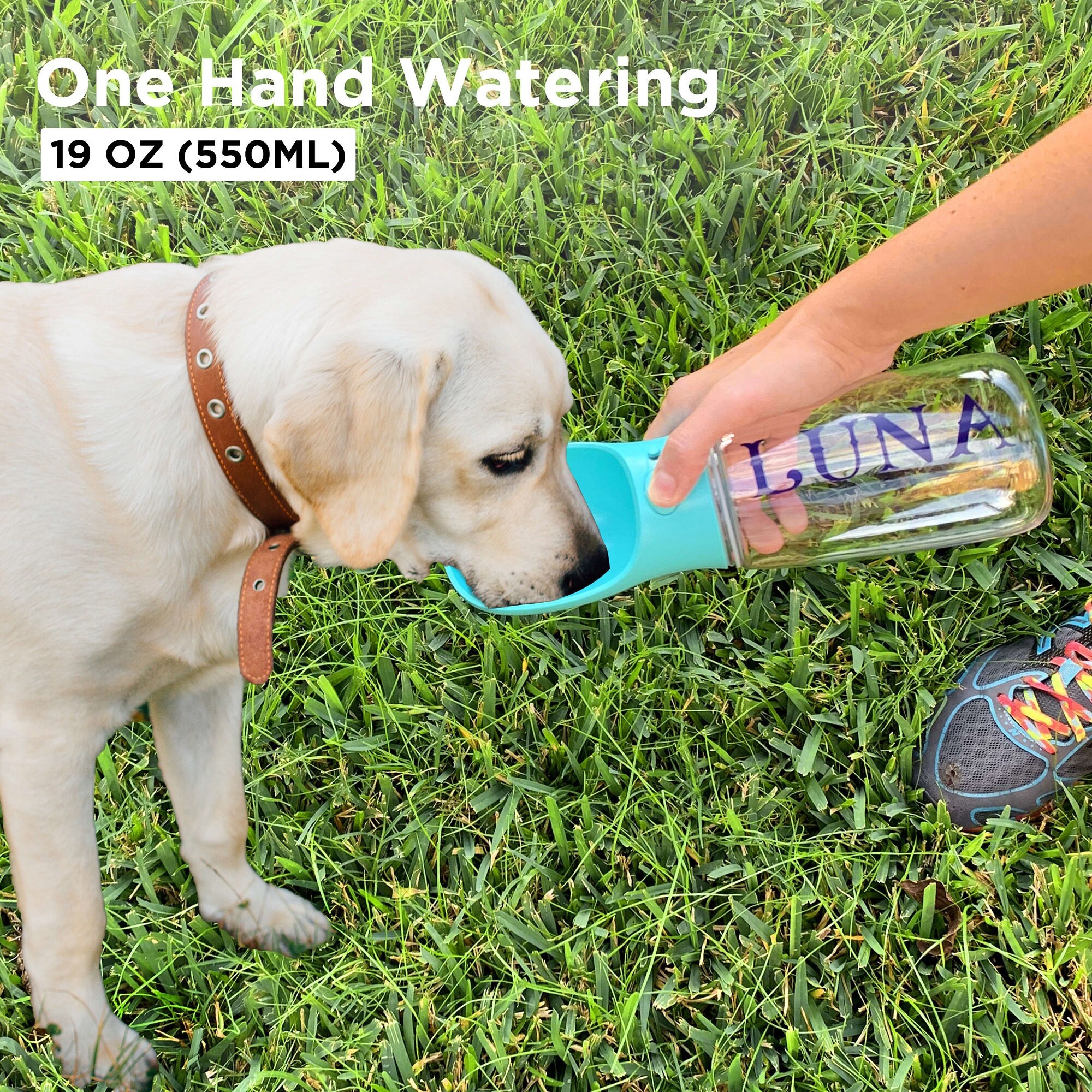 Personalized Dog Water Bottle Pet Water Bottle Leak Proof Etsy