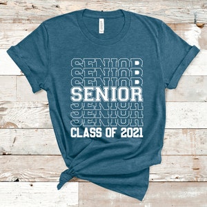Senior 2021 Shirt, Class Of 2021 Shirt, Graduation Shirt, Senior Shirt, Graduation Gift Shirt, College University High School  Bestseller