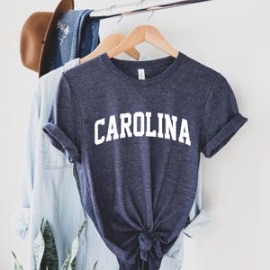 Carolina T-shirt, Carolina Lover T-shirt, Carolina Girl T-shirt, Gift for Her, Birthday Gift, Christmas Gift, Carolina Souvenir
