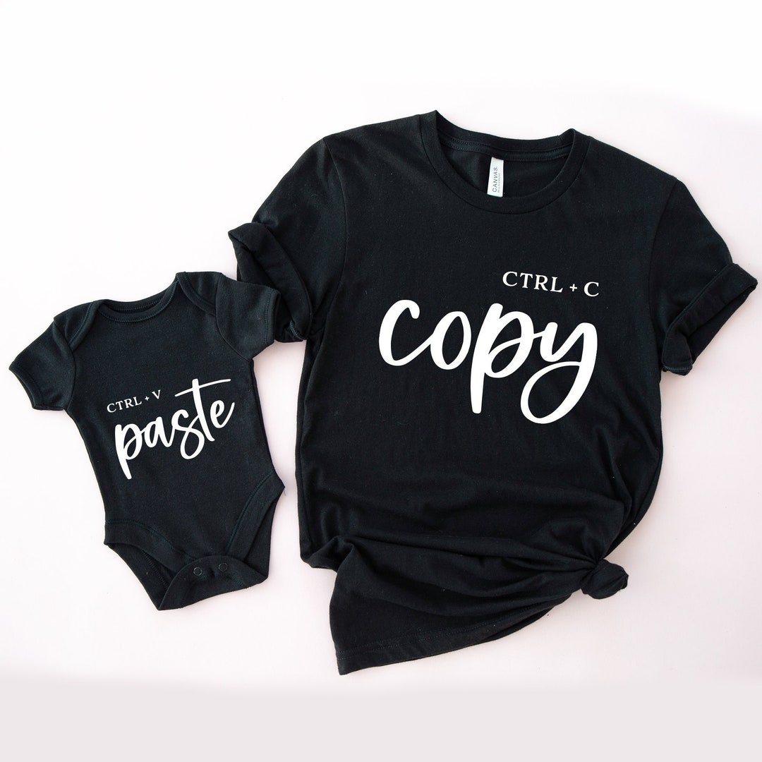 Copy Paste Father Shirt, Ctrl C Ctrl V Family Shirt,funny Daddy Lover ...