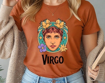 Virgo Shirt – Virgo Constellation Shirt - Virgo Astrology Teacher Shirt - Gift for Virgo Mom - Virgo Zodiac Sign Shirt - Virgo Horoscope Tee