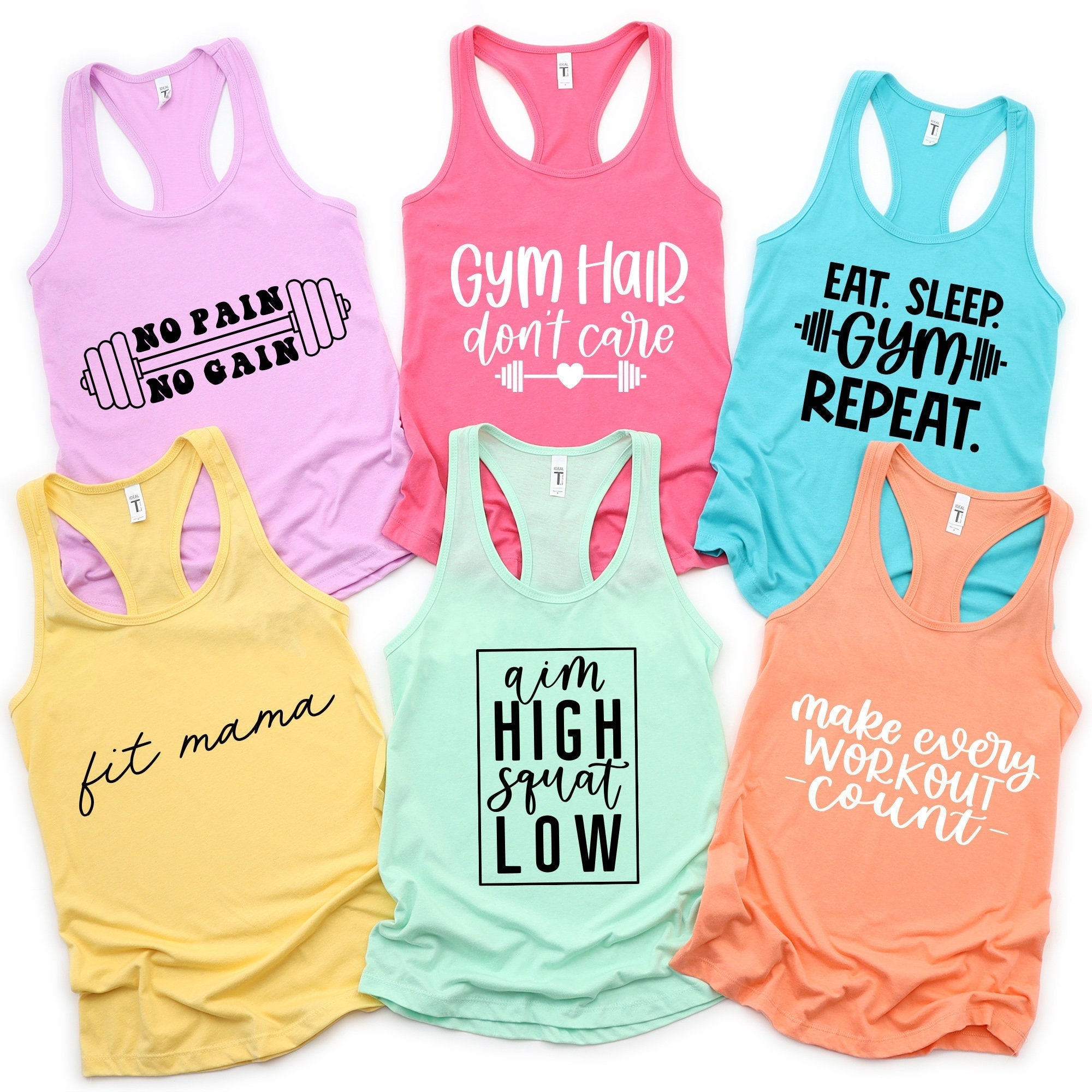 Eat Sleep Squat Repeat T-Shirt Fun Gym Shirt Eat Sleep Squat Repeat T-Shirt Fun Gym Shirt