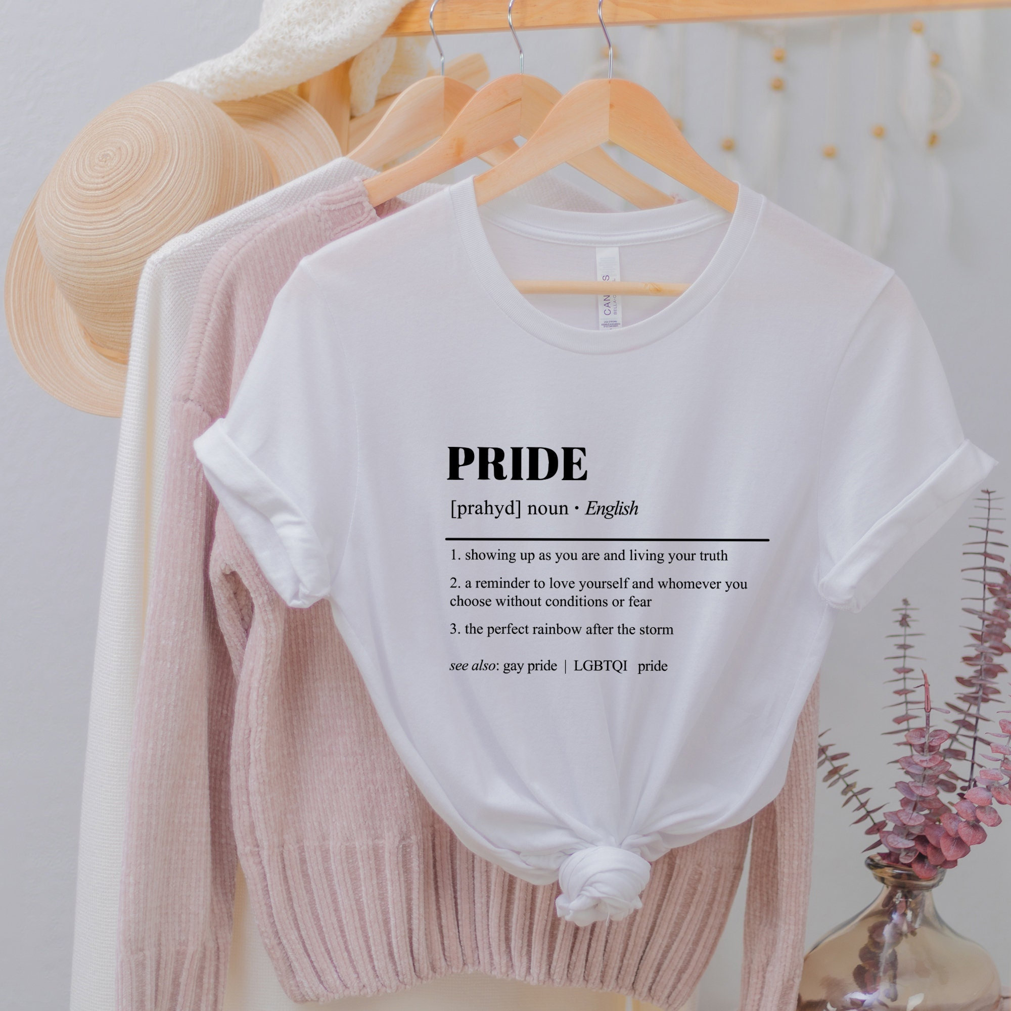 Simple pride shirts sale