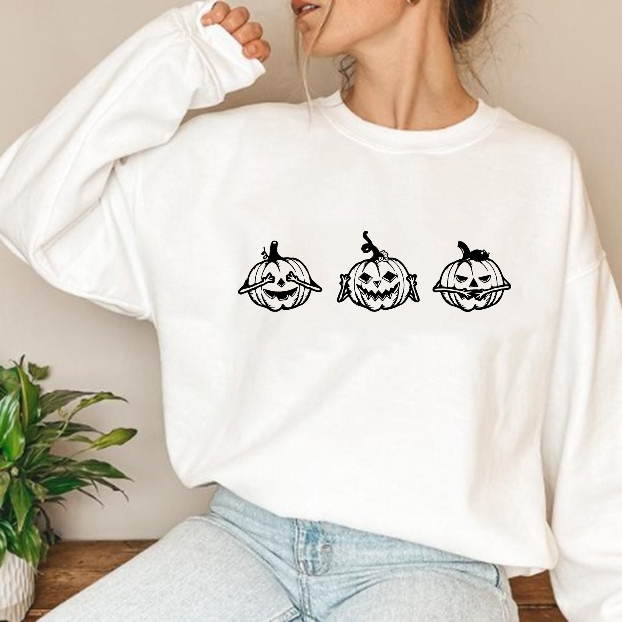 Halloween Pumpkin Sweatshirt