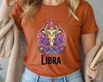 Shirt Weegschaal sterrenbeeld - shirt astrologische leraar - shirt sterrenbeeld – verjaardag shirt weegschaal – shirt horoscoop weegschaal – weegschaal vriendin