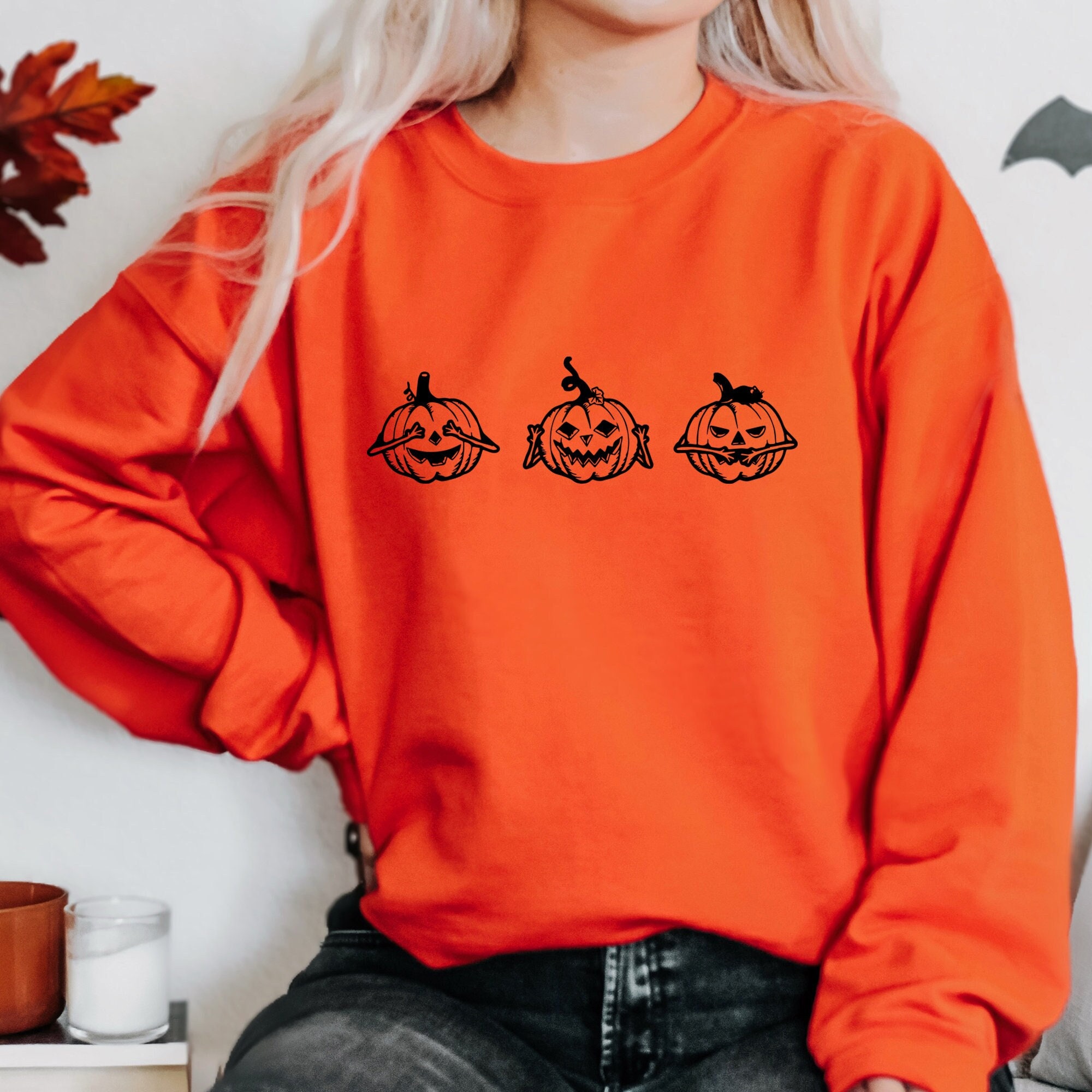 Halloween Pumpkin Sweatshirt