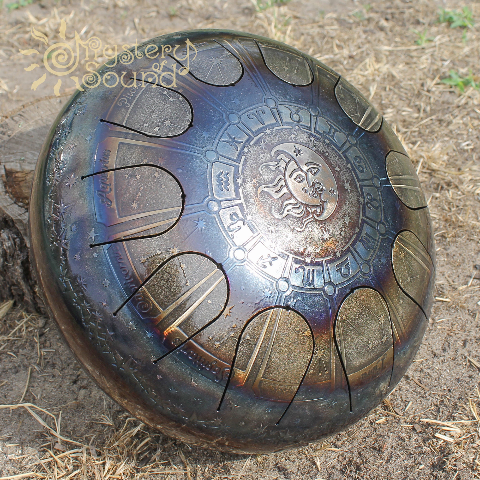 Tank drum (steel tongue drum)