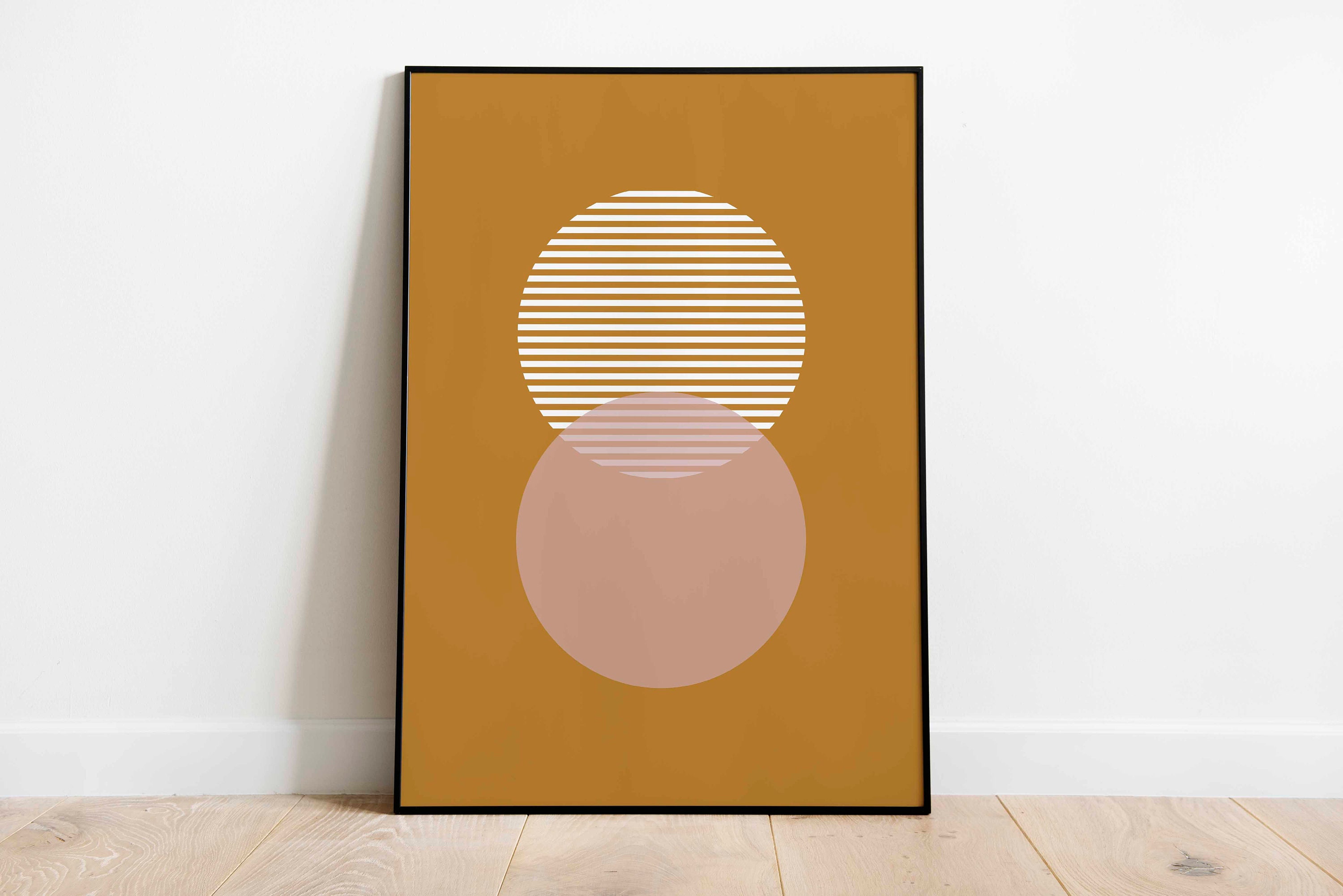 Impresión de arte de los círculos abstractos abstract Circles Art Print