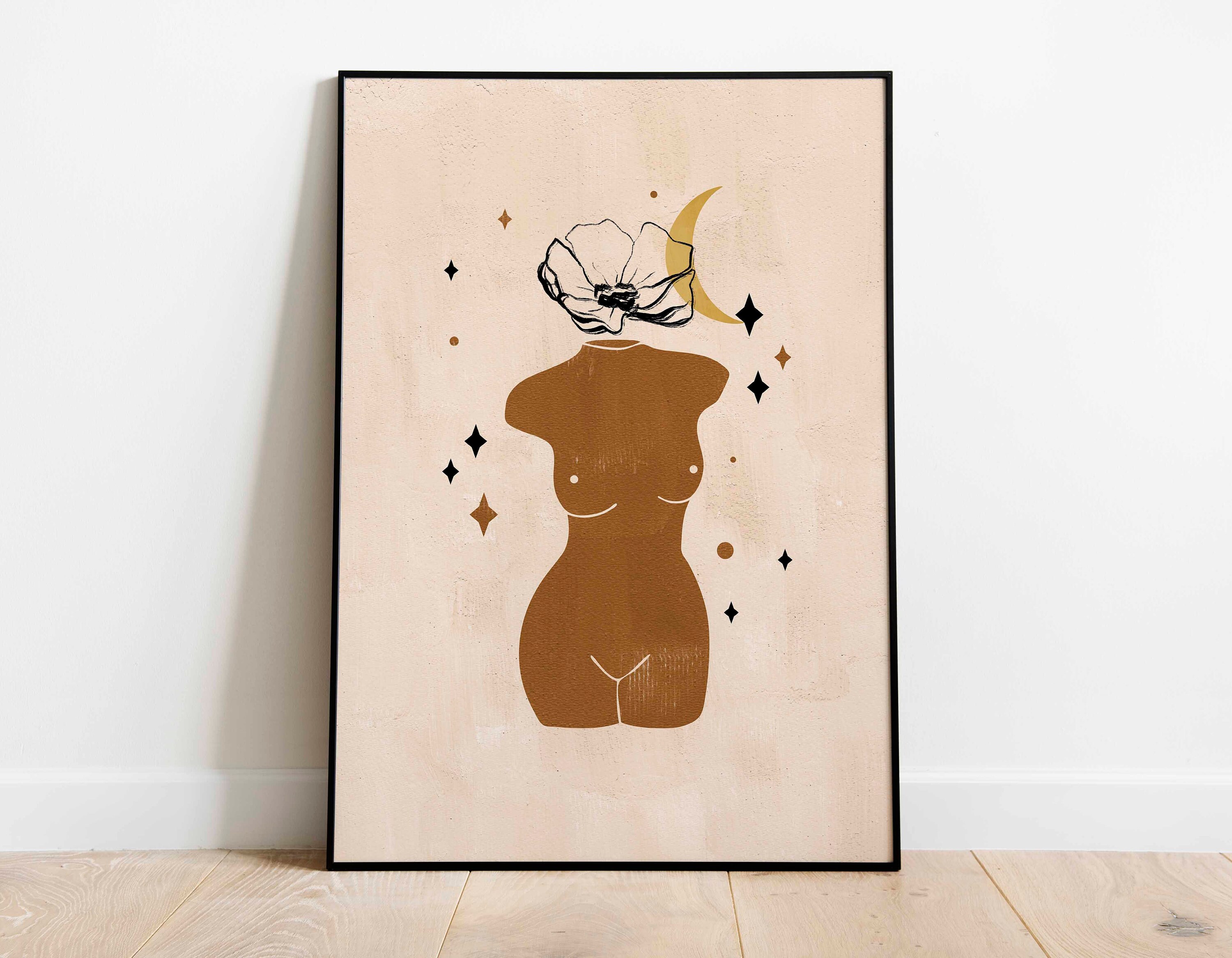 The Female Form In Art: Exquisite Framed Prints - n1f34gb