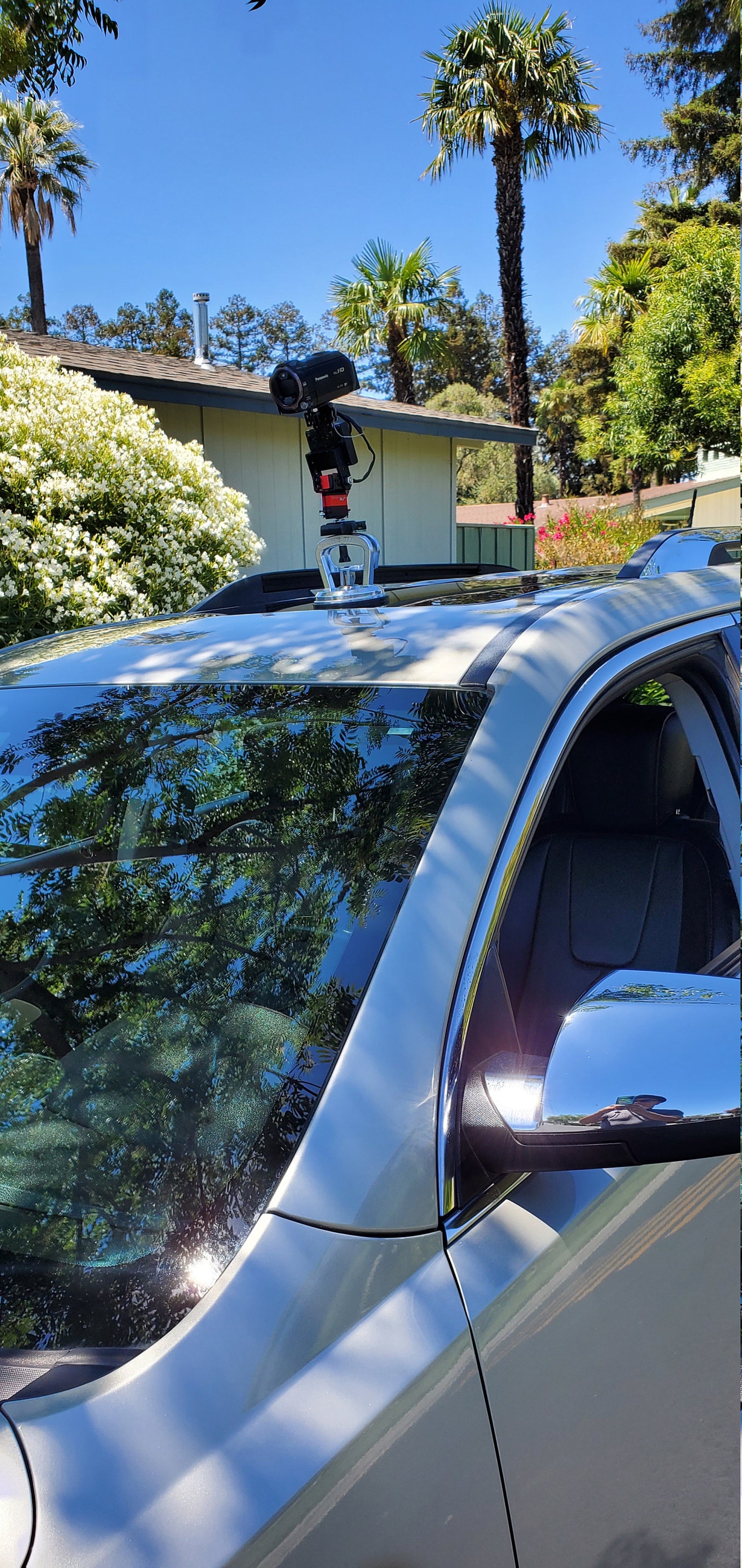 Pan and Tilt Car Roof Video Camera Mount with Wireless Remote Etsy