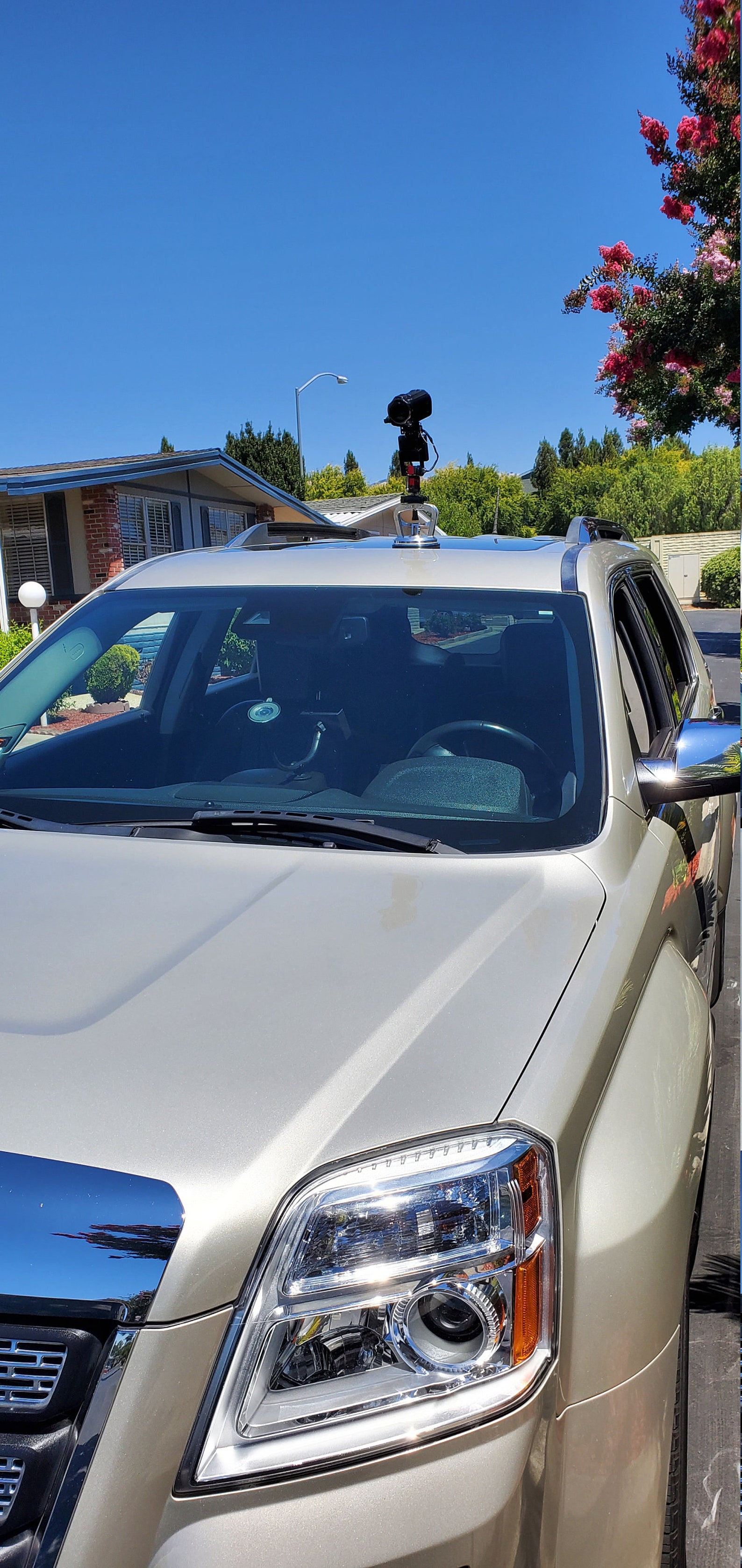 Pan and Tilt Car Roof Video Camera Mount with Wireless Remote Etsy