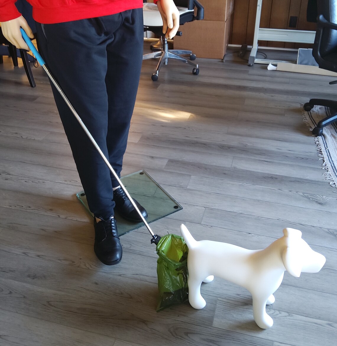 Super Duper Pooper Scooper Dog Poop Catcher Retractable Handle Etsy