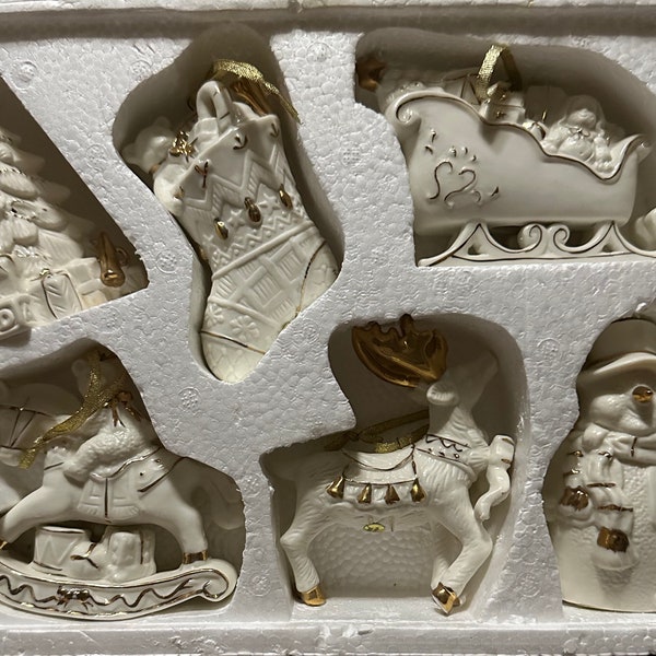 Lenox Christmas Ornaments Etsy