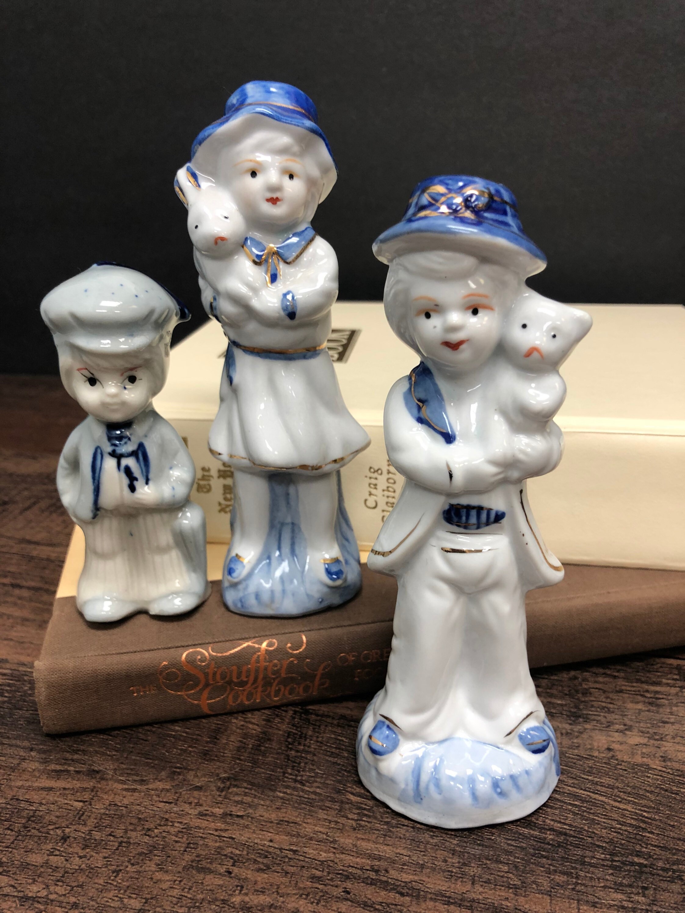 Sailor Vintage Boy & Children Figurines With Pets Set of 3 Etsy UK