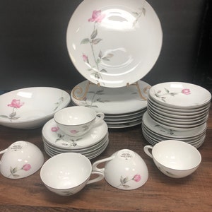 Style House, Fine China, Dawn Rose Made in Japan