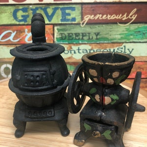 Cast Iron Doll Furniture set of 2