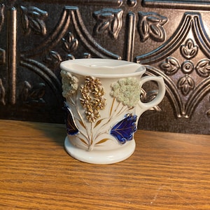 Antique Porcelain 1900-1930s German Back-stamp Lusterware Shaving Mug