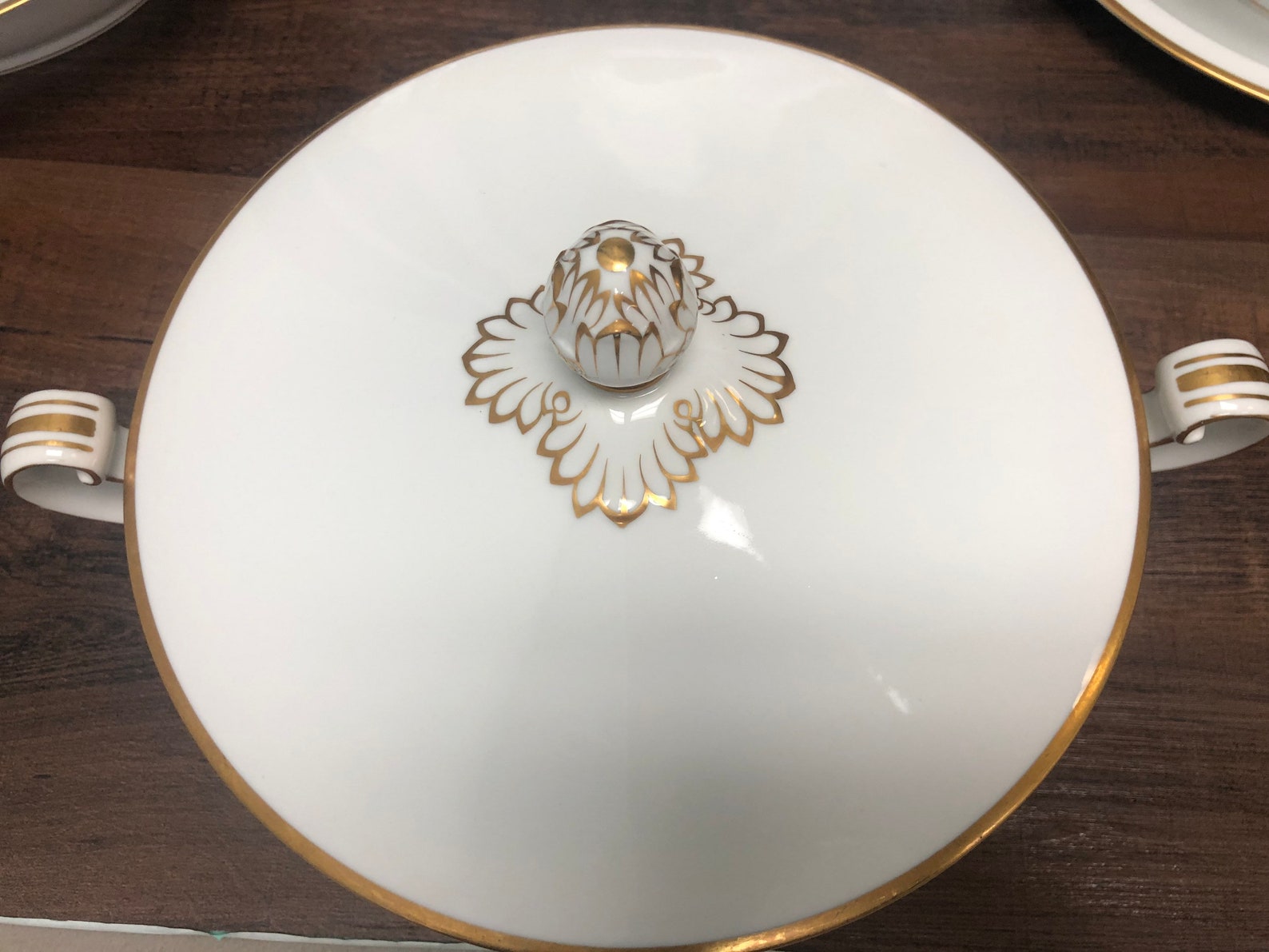 Noritake China Patricia 4982 Occupied Japan Gold Trim 55 Pieces Etsy