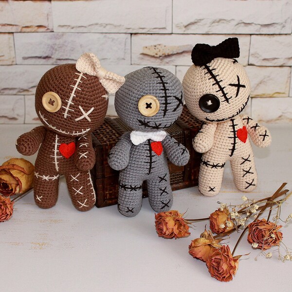 Voodoo Doll Keychain Etsy