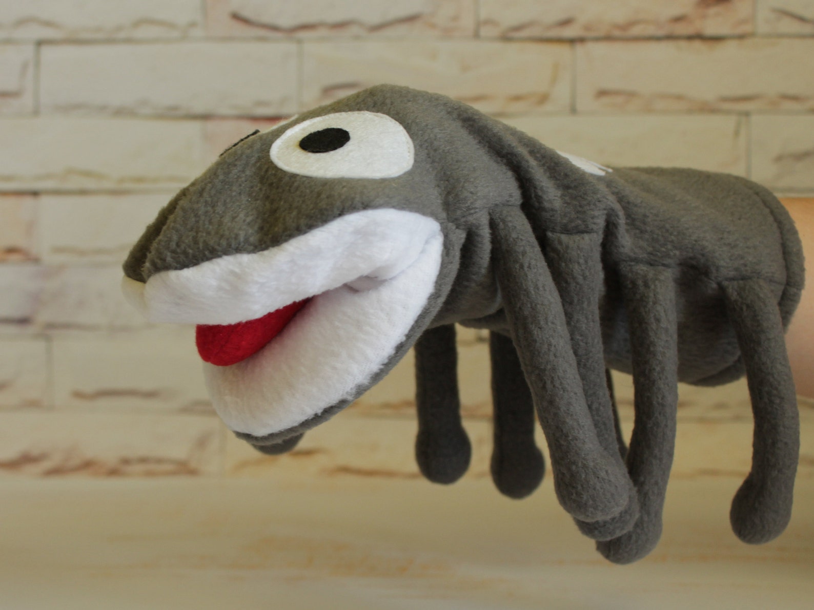 Spider hand puppet speech therapy Kids puppets hand for puppet Etsy