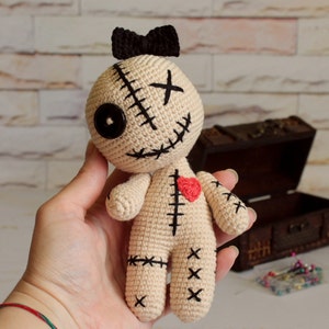 Crochet voodoo doll Creepy voodoo doll Watchover voodoo doll Gothic voodoo doll Cute voodoo doll Amigurumi voodoo dolls Halloween voodoo