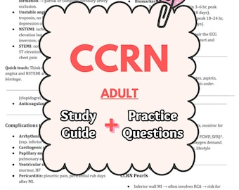 2026 CCRN Comprehensive Review Guide, and 200 Practice Questions with Answers and Rationales | Critical Care Certification AACN | ICU Notes