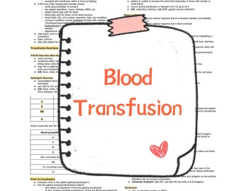 Blood Transfusion