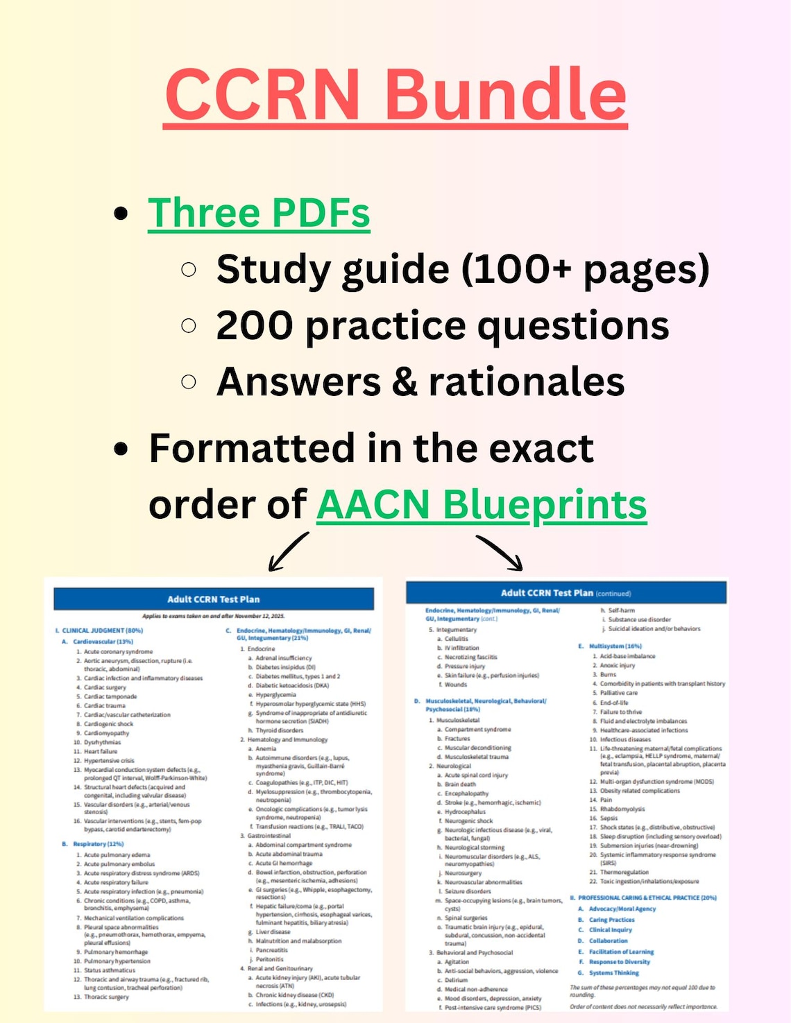 Ccrn Normal Values Guide 2026 CCRN Comprehensive Review Guide, and 200 Practice Questions With ...
