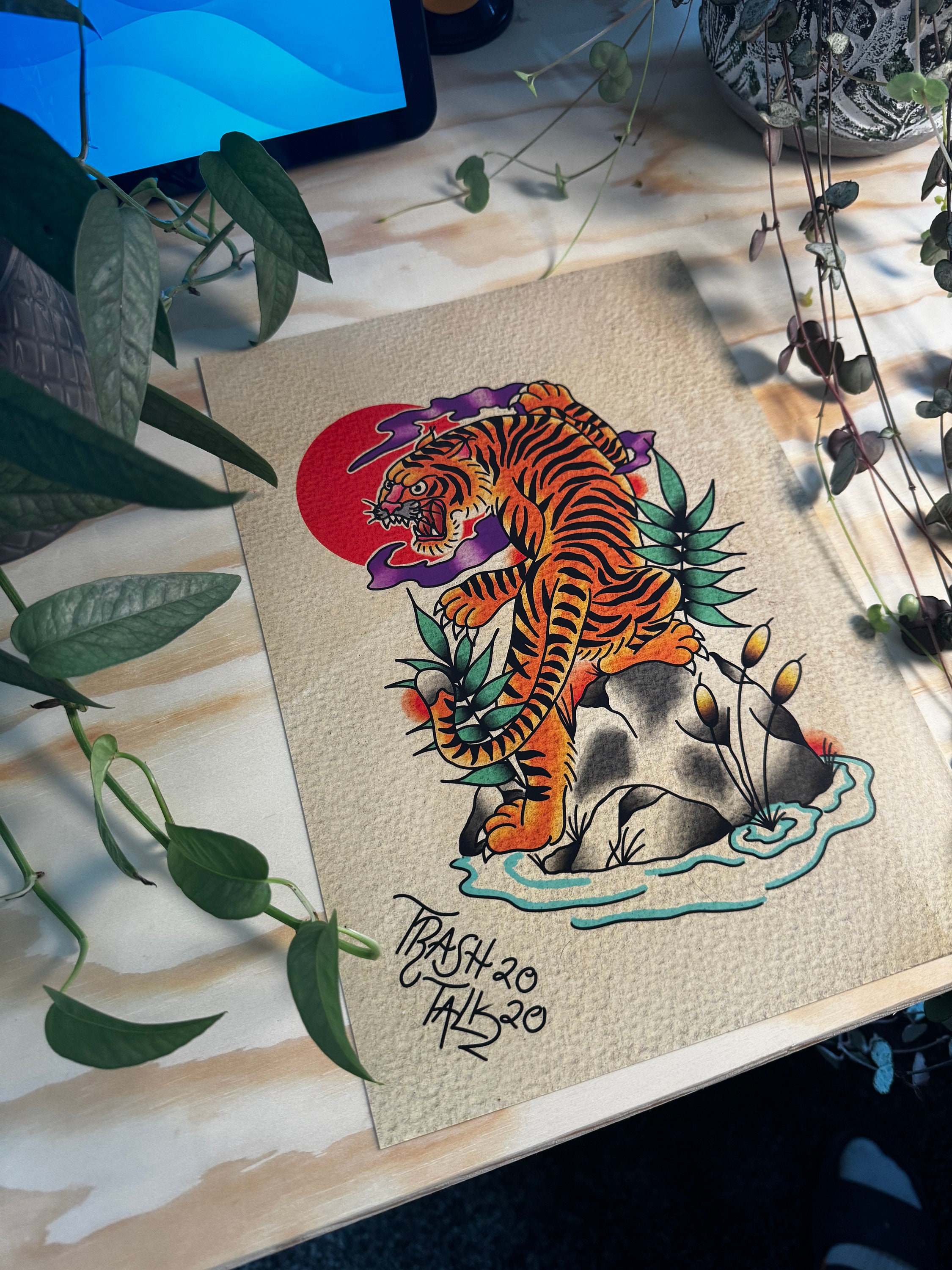 Tiger コレクター必見 激レア洋書 TIGER PATTENRS ほぼ新品