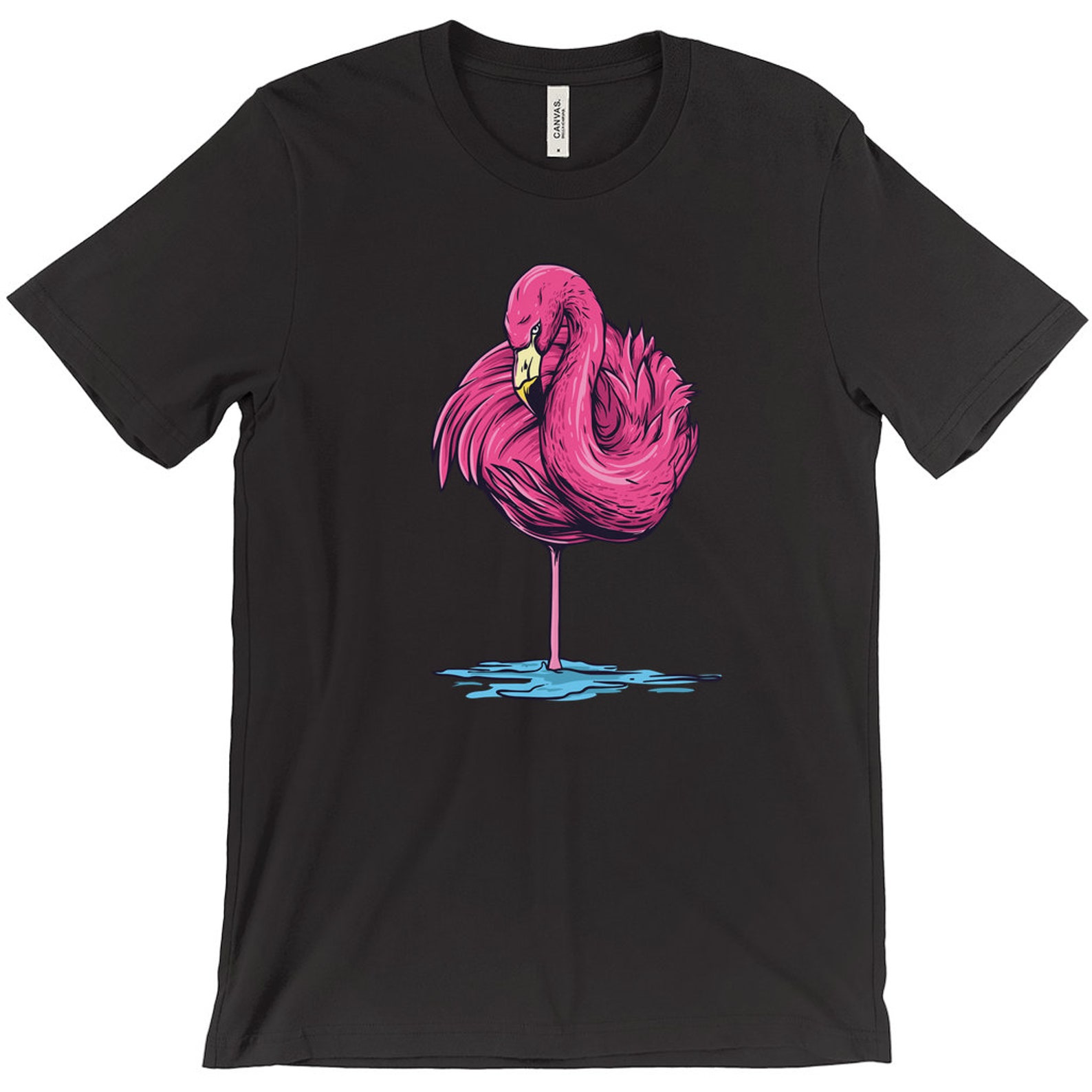 Flamingo flamingo shirt shirt with flamingo | Etsy