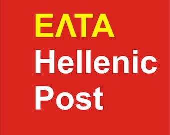 HELLENIC POST transport service: for registered delivery of your order from our store - estimated delivery in one to two weeks.