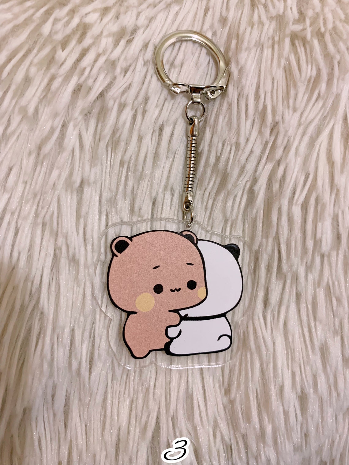 Keychain Lovely Dudu Bubu Couple Love Gift Present - Etsy