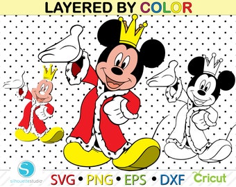 Mickey mouse king svg,instant download,merry christmas svg,christmas holiday svg,mickey png, deer svg,donald christmas svg,christmas svg PNG