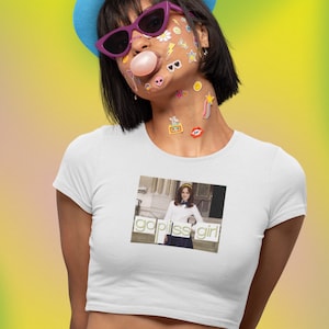 Go Piss Girl / Gossip Girl Fitted  Baby Tee / Crop Tee