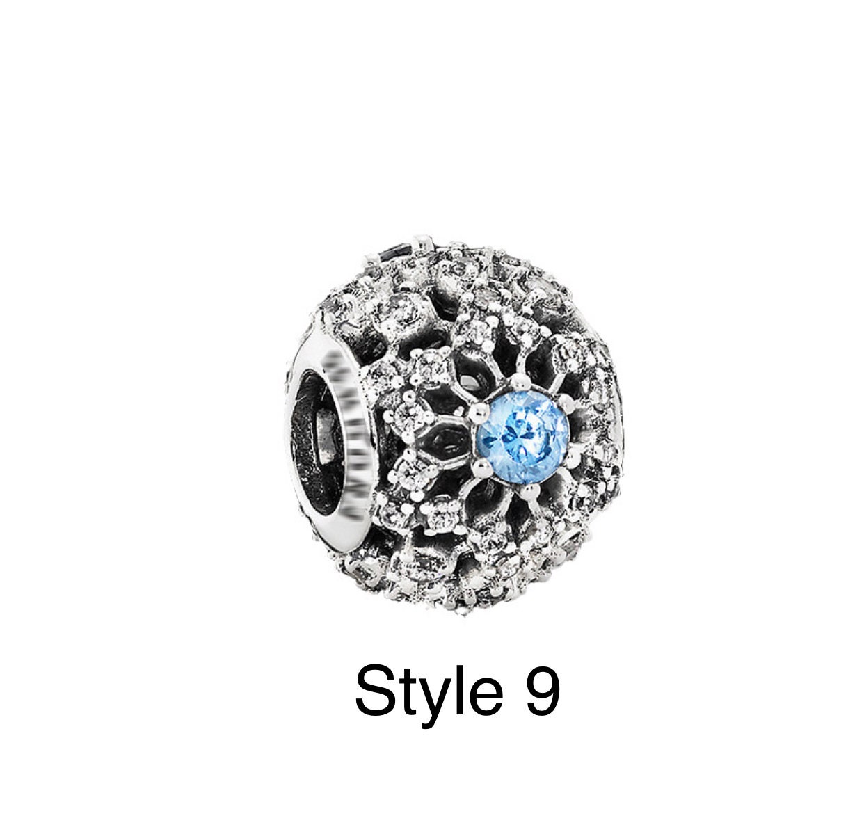 Charms for bracelet Blue Charms Pandora Charms 925 Etsy