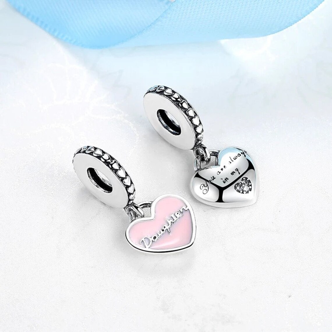 Charm for Bracelet Pandora Mother Daughter Bracelet Charms Etsy