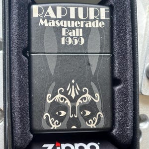 BioShock Masquerade Zippo DEFECTED