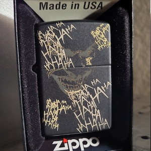 Custom Joker Zippo Lighter