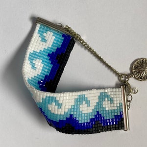 Blue wave bracelet best sale