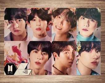 BTS Posters P39, BTS Aesthetic Room Wall Decor