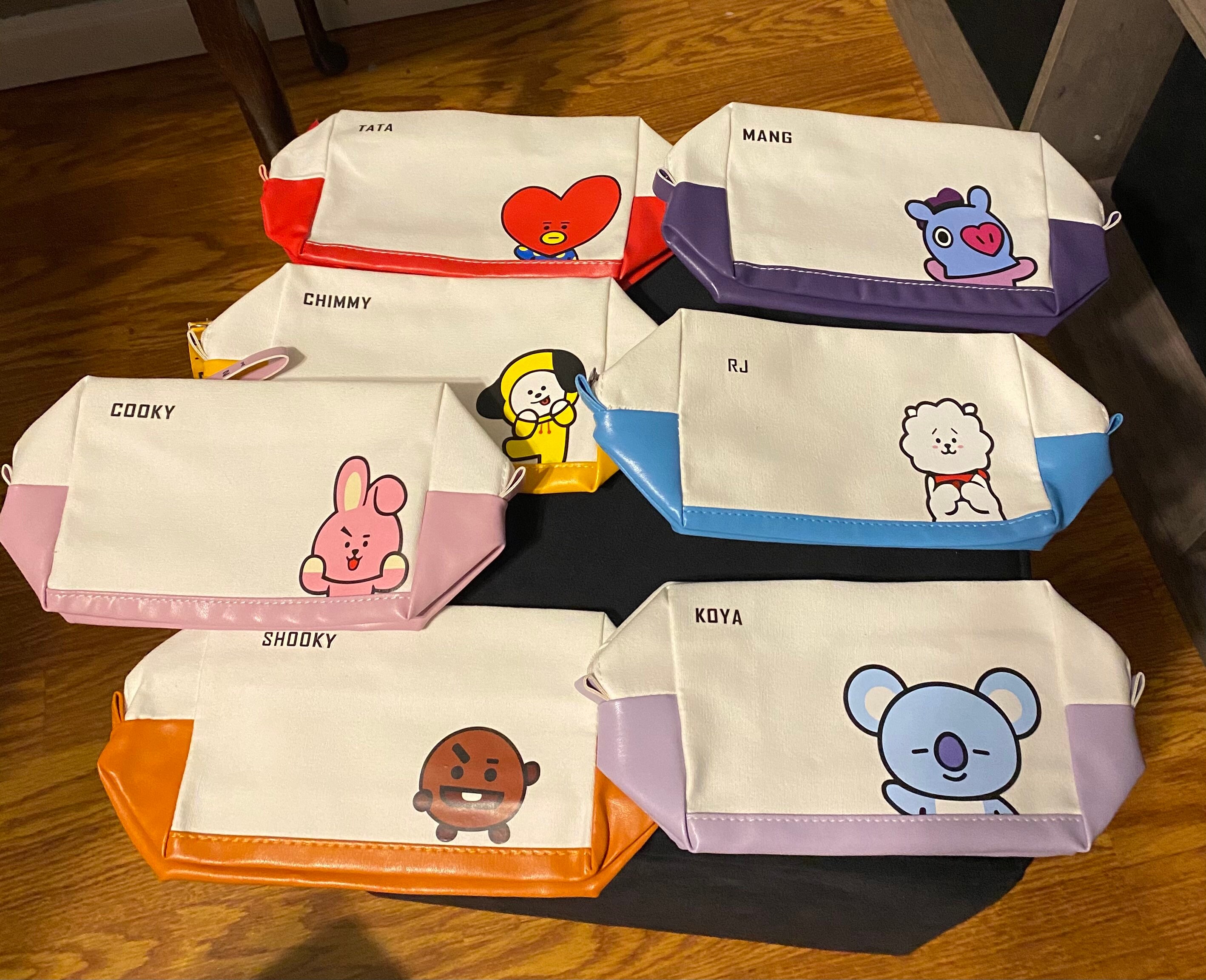 BT21 Make Up Bag | BT21 Canvas Bag