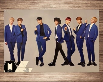 BTS Posters P47, BTS Aesthetic Room Wall Decor