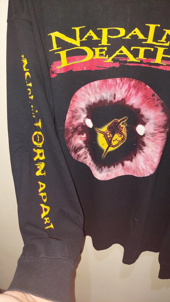 Napalm Death Vintage Tour Long Sleeve, XL - Gem