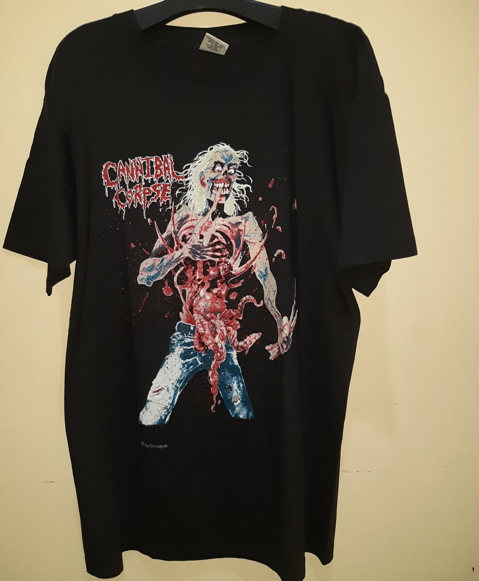 cannibal corpse old logo t shirt
