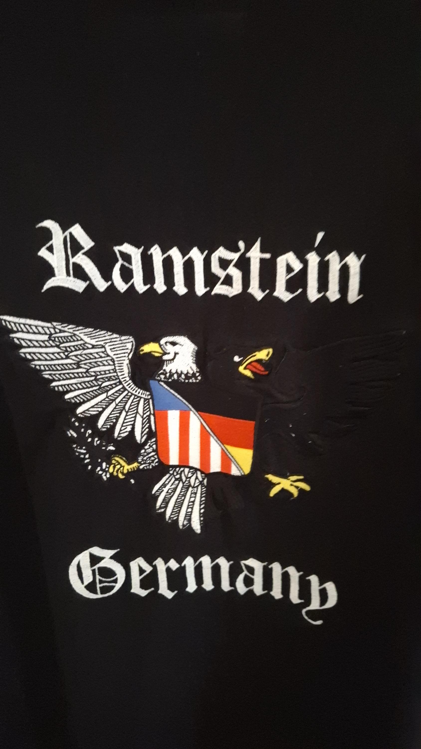 VETEMENTS Rammstein Germany Embroidered T-shirt, XL - Etsy